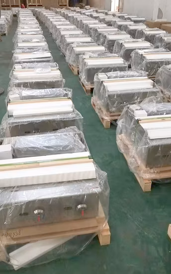 Plaque plate commerciale combinée gril extérieur combiné gril à gaz ou plaque chauffante à gaz