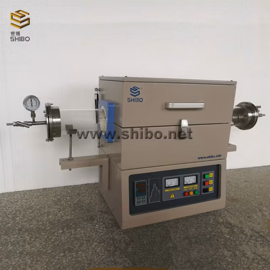 Four à vide tubulaire CD-1400g pour analyse chimique